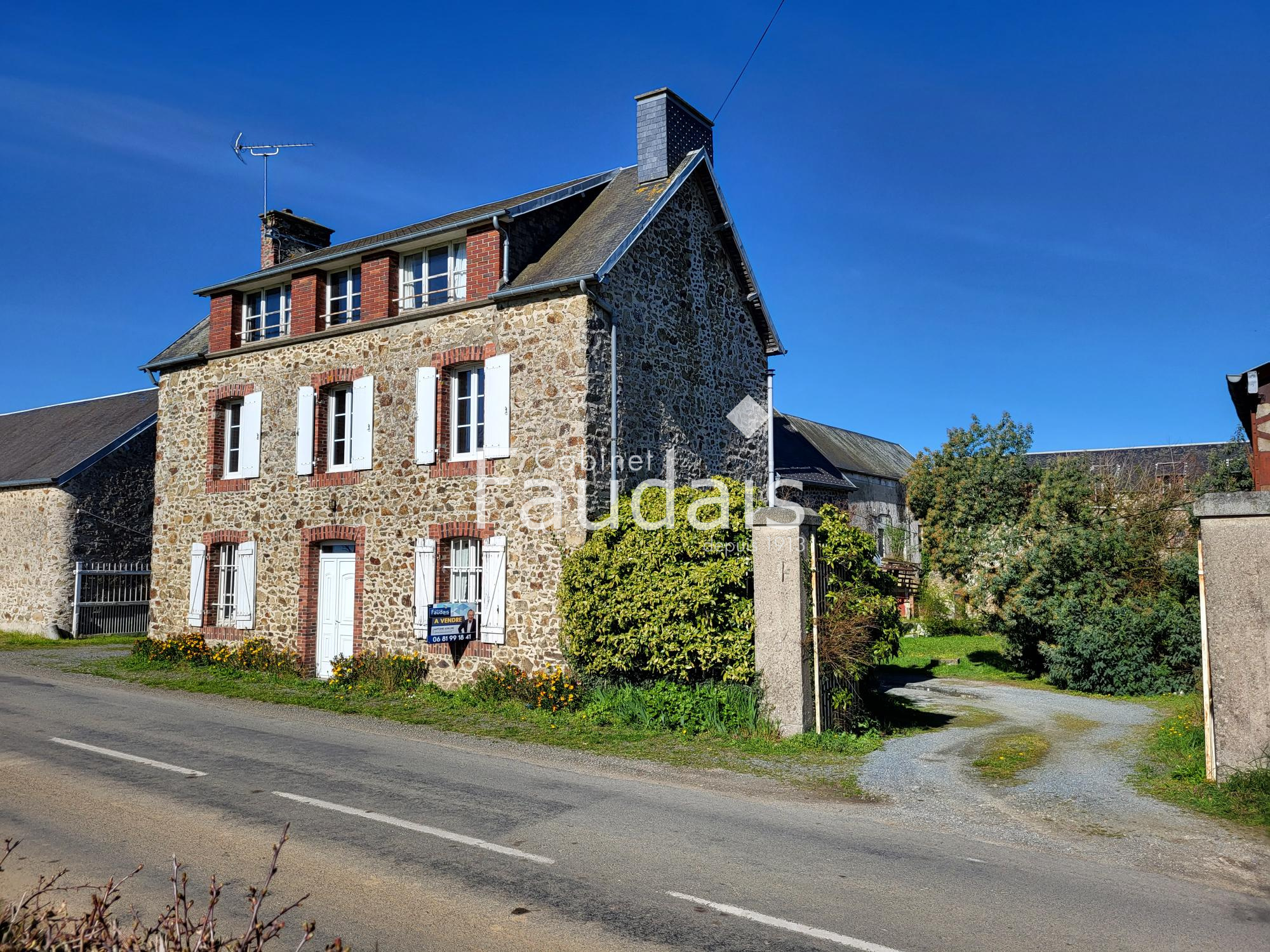 Vente Maison 145m² 6 Pièces à Blainville-sur-Mer (50560) - Cabinet Faudais